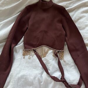Brown top